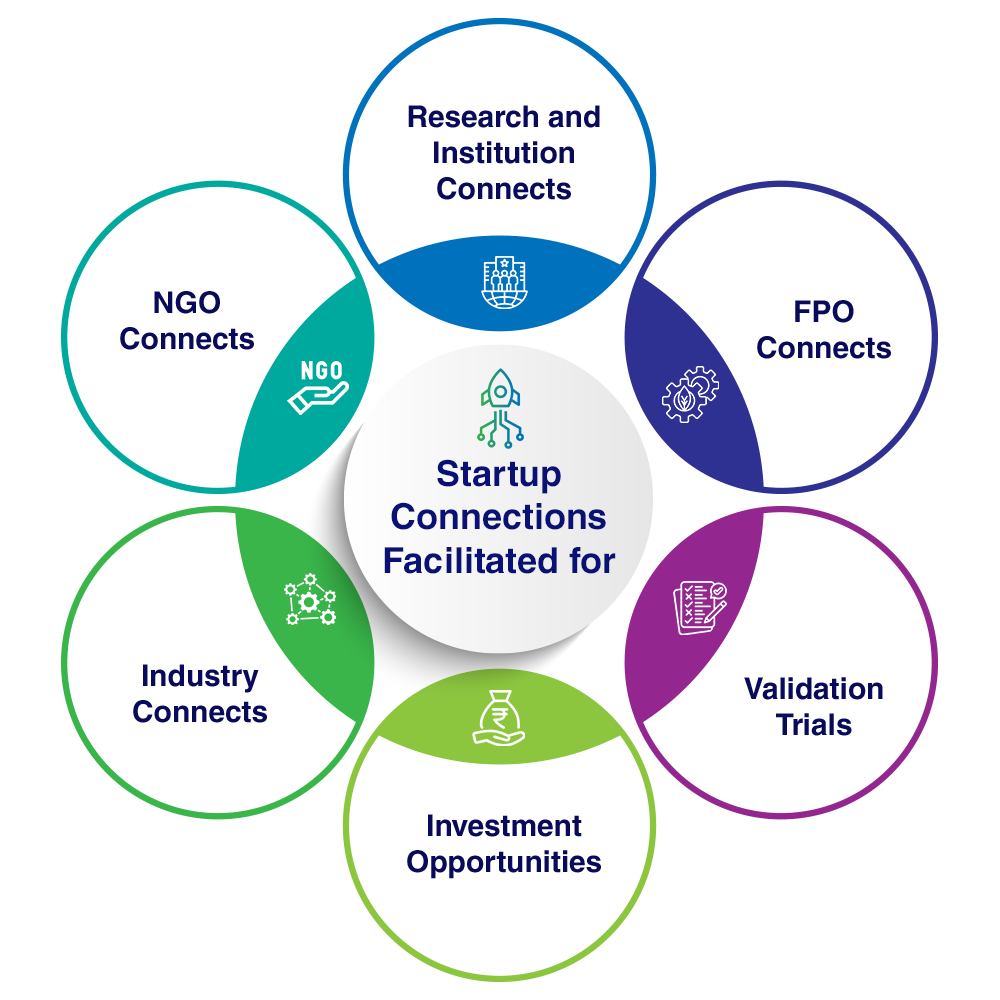 Startup connections facilitated for